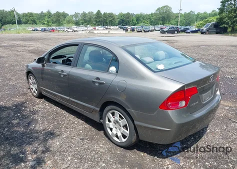 2008 Honda Civic Lx из США, поврежденный, VIN 2HGFA16508H319309